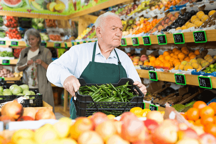 Pension Age Increase Supermarket Worker