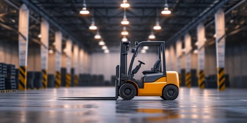 a fork lift that requires thorough examinations and loler inspections by the relevant enforcing authority.