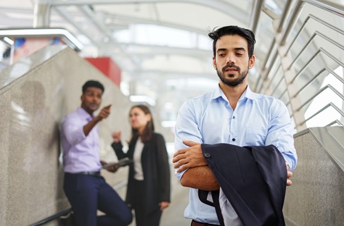 an employee experiencing workplace bullying and treated unfairly.