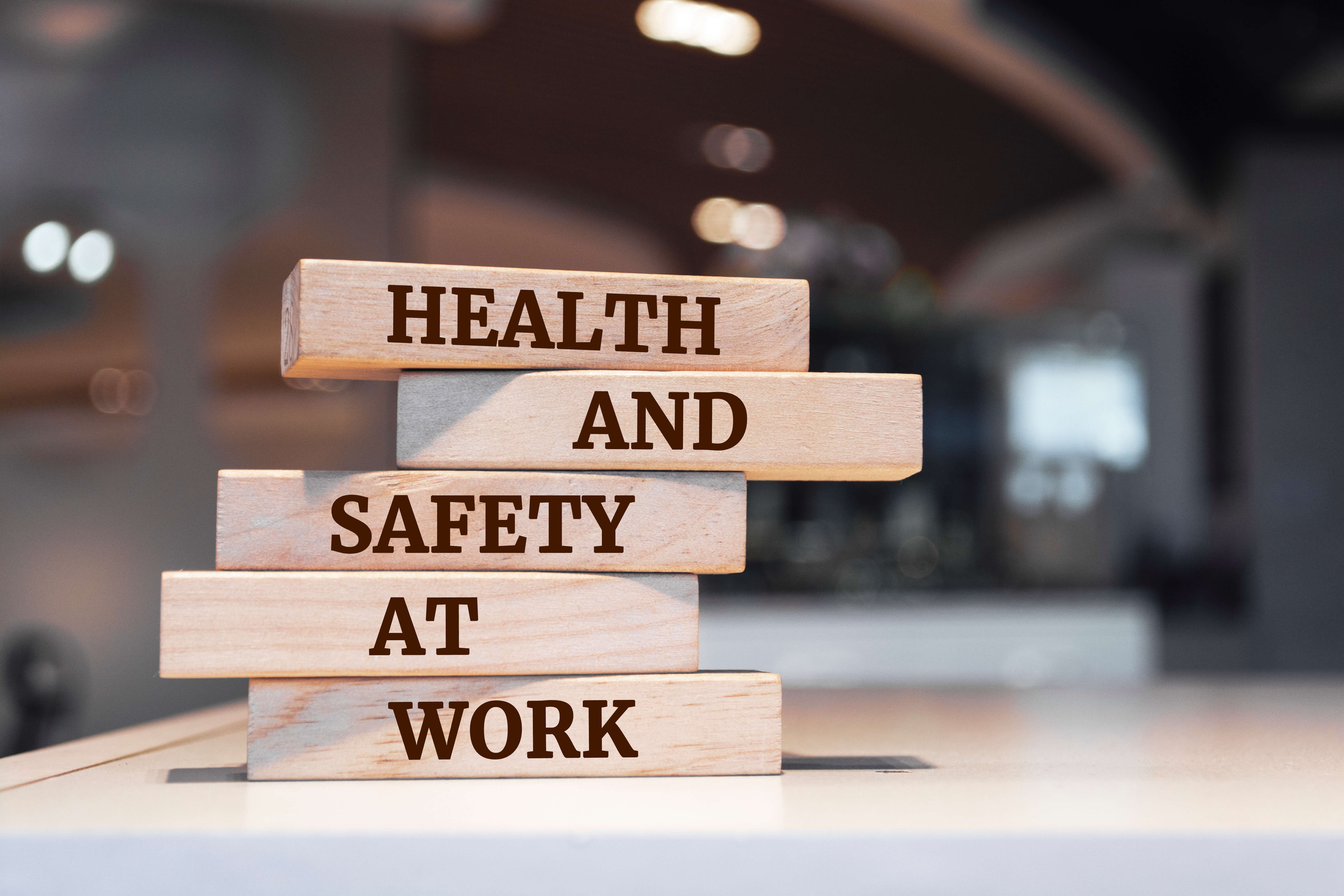 health and safety procedures in the workplace in blocks to look after the employees own health and safety