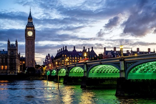 The houses of parliament representing the employment rights act