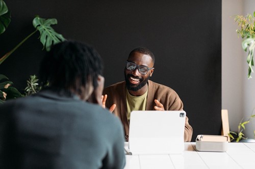 A employee being put on an employee improvement plan.