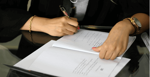 an employer filling out early conciliation form provided by acas