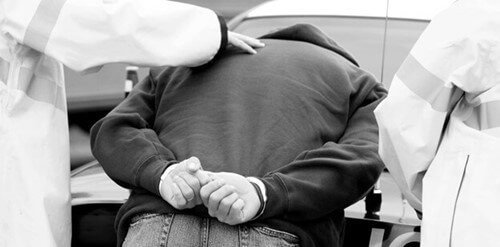 Worker being arrested showcasing a criminal past that may result in them being fairly dismissed.